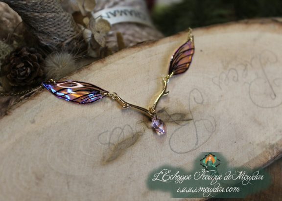 Fée des Fjords - rose et turquoise