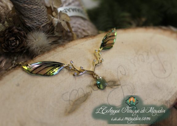 Fée des Fjords - vert et jaune