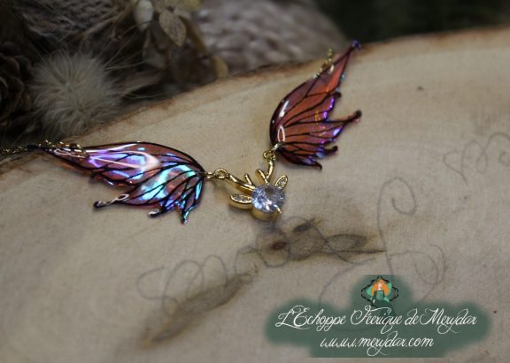 Prince Nordique - rose, turquoise et or