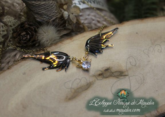 Prince Nordique - marron chocolat et or