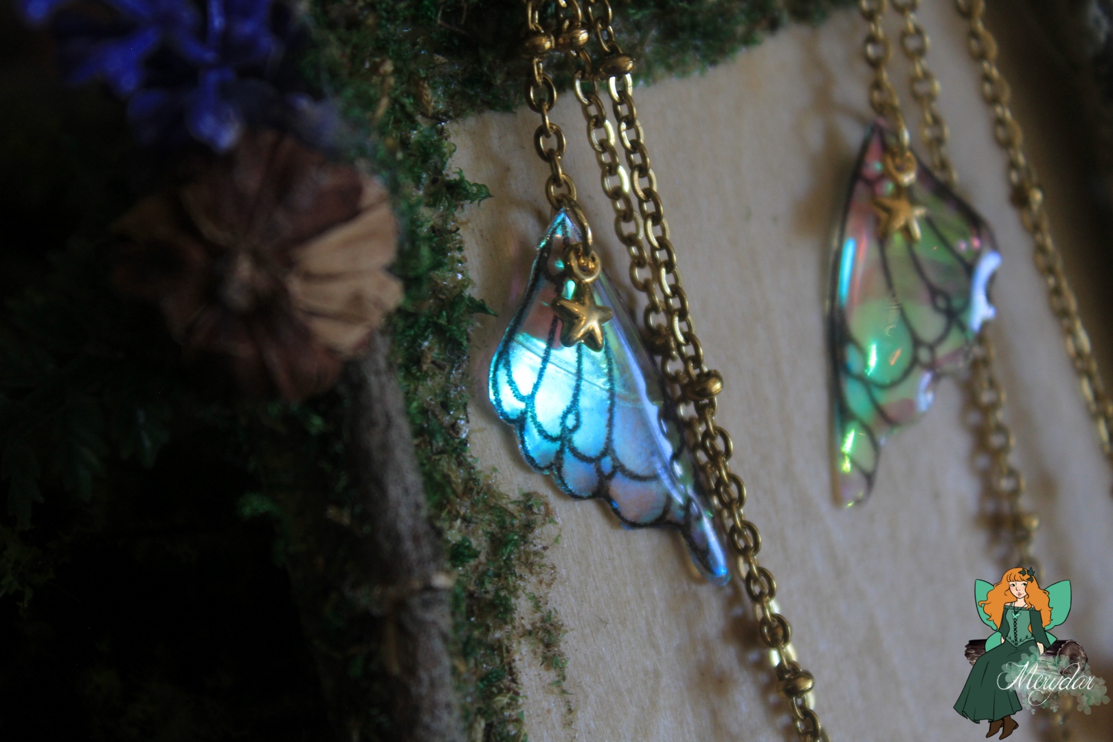 chaine de lunettes féerique