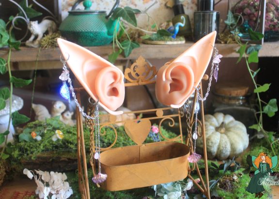 Oreilles de Fée - Bijou d'hélix - rose et bleu